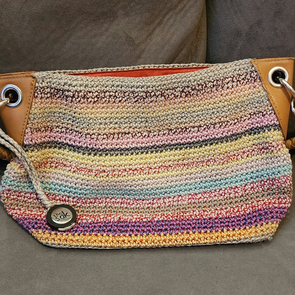 Gorgeous rainbow the Sak shoulder purse / bag